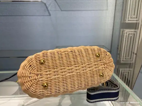 Tony Luxuries WICKER BAG diro BASKET 0701